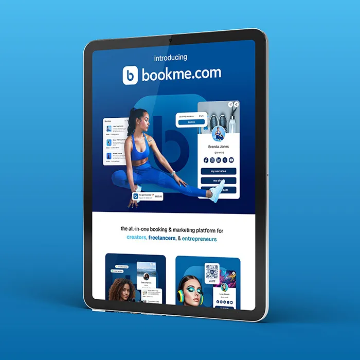 BookMe.com - Custom Website Design & Development 1