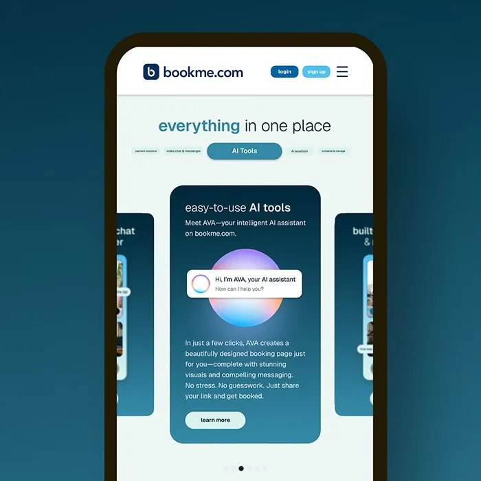 BookMe.com - Custom Website Design & Development 4