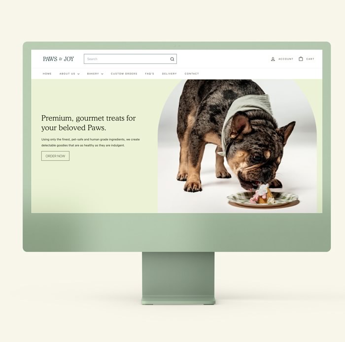Paws & Joy - A Luxurious Website Built to Convert 1