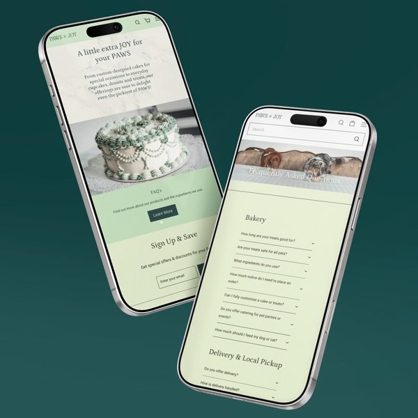 Paws & Joy - A Luxurious Website Built to Convert 4