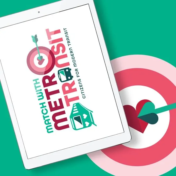 Match with Metro Transit - A Playful Identity, Built for the City. 1