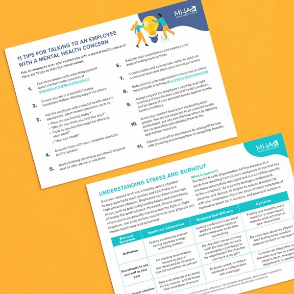 Mental Health America Toolkit - Through Custom Illustrations & Clear Layouts 1